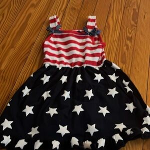 Small girls patriotic dress